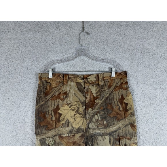 Woolrich Camo Pants Mens M 36x34 Saddle Cloth Soft Hunting Advantage Timber - Picture 4 of 10